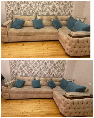 Ev üçün digər mebel: Künc divan, İşlənmiş, Açılan, Bazalı, Çatdırılma yoxdur