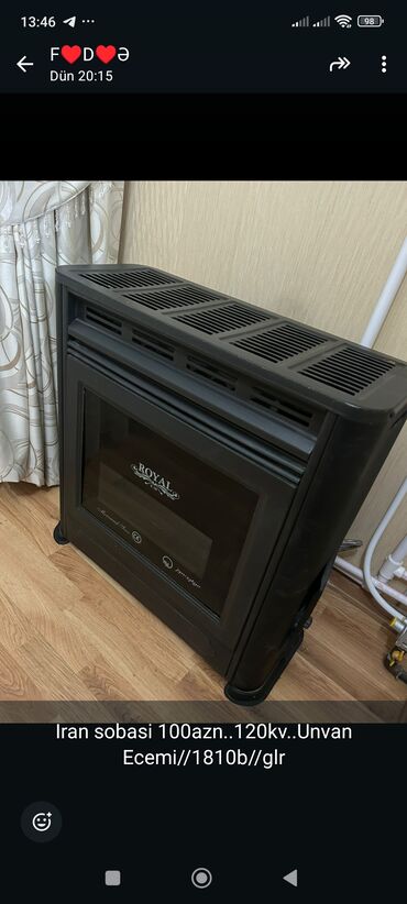 seyf qapi qiymetleri: İran sobası – ROYAL markalı qaz sobası - Qazla işləyən konvektor