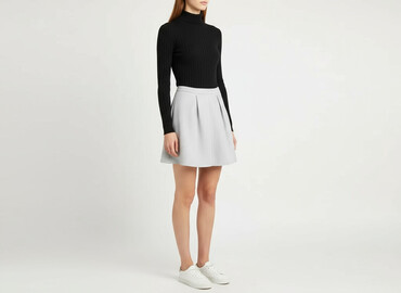 spódnice w kratę plus size: Reserved, Спідниця жіноча, розмір L