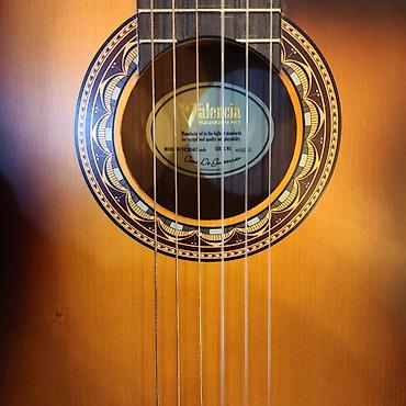 valencia gitara: Elektro klassik gitara valencia vc304ce üst:sitka spruce qol: teak — 3