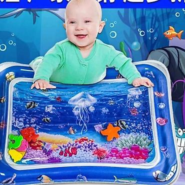brojevi odece za bebe: Vodena Tummy Time prostirka za bebe – interaktivna senzorna igra - — 2
