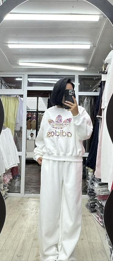 nike tech flecce: ОПТОМ И В РОЗНИЦУ !!! Женские спортивные костюмы оверсайз -ЛЮКС — 9