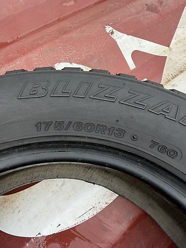 шина 17570r13: Шины 175 / 60 / R 13, Зима, Б/у, 1 шт, Легковые, Япония, Bridgestone — 2