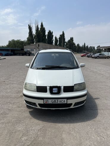 сидение на ипсум: Seat Alhambra: 2001 г., 1.8 л, Механика, Газ, Минивэн