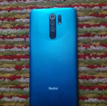 xiomi redmi not 9 pro: Xiaomi Redmi 9, 32 GB, rəng - Göy, 
 Barmaq izi, İki sim kartlı