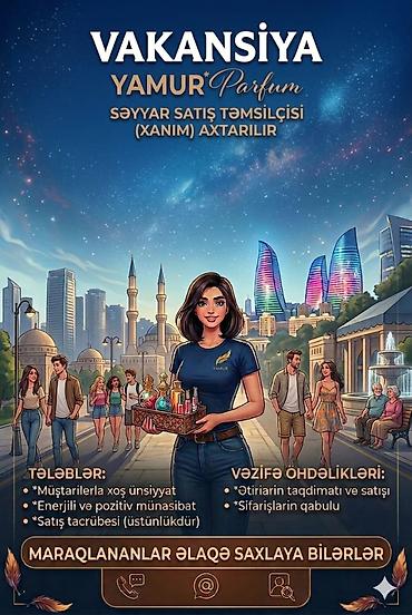 Работа: Salam seyar satıcı axdarlır amma qablaşmış formada satacaq etirleri — 1