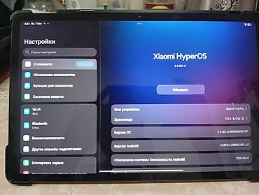 poco 7x: Планшет, Redmi, память 256 ГБ, 12" - 13", Wi-Fi, Б/у, Классический цвет - Черный — 3