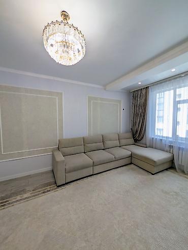 село лелински: 2 комнаты, 68 м², Аламедин-1 мкр Элитка, 4 этаж, Евроремонт — 3