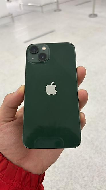 IPhone 13 зелёный цвет Память: 128 ГБ Состояние аккумулятора 81%