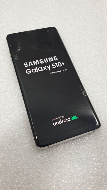 Samsung: Samsung Galaxy S10 Plus, Б/у, 128 ГБ, цвет - Бежевый