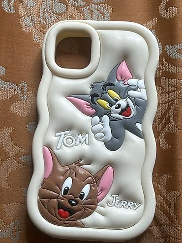 telefon aksesuar: Tom & Jerry temalı telefon qabı - Model uyğunluğu: iPhone 11 — 1
