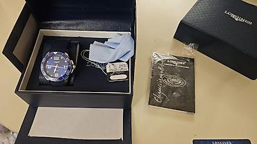 saat qutusu: Longines Hydro Conquest mavi Tonda Sport saat. təp təzədi qutusu — 7