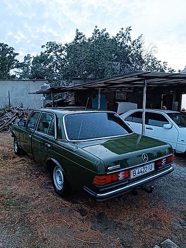 Унаа сатуу: Mercedes-Benz W123: 1984 г., 2 л, Кол менен иштөөчү, Дизель, Седан — 5