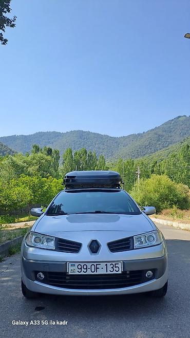 kater satışı: Renault Megane Grandtour – universallı kuzov, gümüşü rəng. Şəhərdən — 3