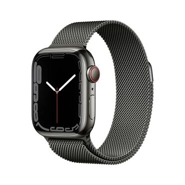 pebble steel smart watch: Продаю Apple Watch Series 7 45mm стальные! В пользовании с 26 апреля