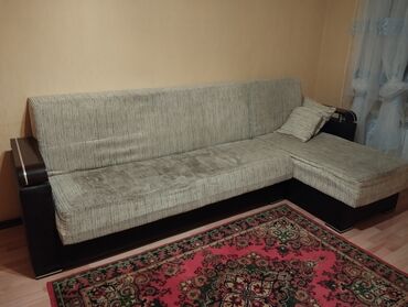 hamam kuncluyu: Угловой диван, Б/у, Раскладной, С подъемным механизмом, Ткань