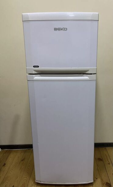 soyuducular ucuz: Б/у Холодильник Beko, Двухкамерный, цвет - Белый