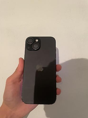 iphone 1e: IPhone 15, Б/у, 256 ГБ, Black Titanium, Коробка, 83 % — 2
