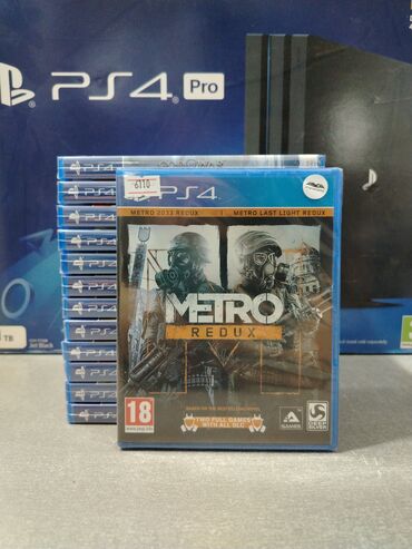 pileteler: Ps4 üçün metro redux oyun diski. Tam yeni, original bağlamada