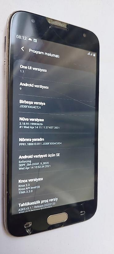 galaxy j2 2018: Samsung Galaxy J3 2017, 16 GB, rəng - Qara, Qırıq — 3