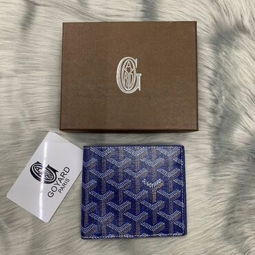 портмоне мужское бишкек: Продаю портмоне Goyard, синий цвет ✅ Стильный и компактный ✅