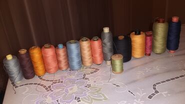yanmayan ip: Lı9b, narıncı, şaftalı/çəhrayı tonları, açıq mavi, yaşıl, qara və s. –