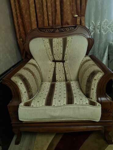 кровать 2 спалка: Классическое кресло, Для зала, Б/у