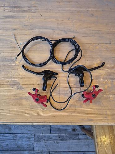 Аксессуары и запчасти для электротранспорта: В продаже запасные части для электросамоката: 1. тормозные диски 140 — 2