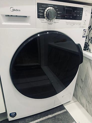 14 max: Стиральная машина Midea MFG70-S1411i Б/У *СРОЧНАЯ ПРОДАЖА!* Состояние — 5