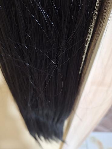 Perike i klipse: Ekstenzija rep – duga, ravna, crna (1b) - Tip: ekstenzija za kosu u — 9