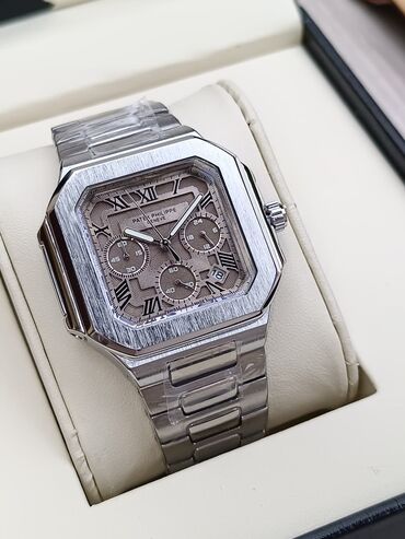 Qol saatları: Yeni, Qol saatı, Patek Phillipe, rəng - Gümüşü — 10