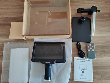 elektron mikroskop: 🔬 HAYVE MK7 7” Digital Mikroskop – 1200X Böyütmə ilə Professional — 9