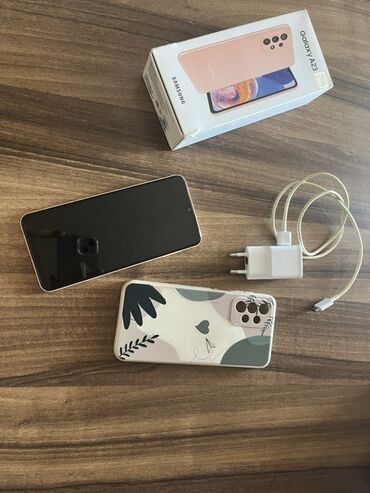 чехлы самсунг j6: Samsung Galaxy A23, цвет - Золотой, Две SIM карты