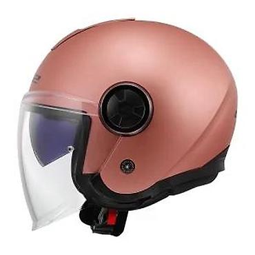 Ostali motocikli i skuteri: LS2 otvorena kaciga za skuter/motor – rozikasto bakarna boja - Tip — 1