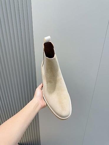 Ботинки: Мужские ботинки челси из замши - Материал верха: натуральная замша с — 10