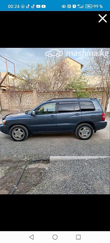 Toyota: Toyota Highlander: 2003 г., 2.4 л, Кроссовер — 7
