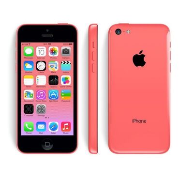 Apple iPhone: IPhone 5c, Çəhrayı, Barmaq izi