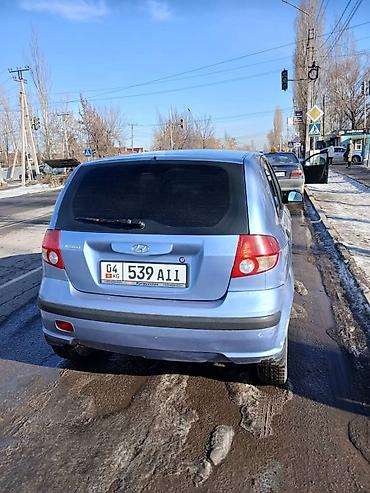 авто ярис: Hyundai Getz: 2004 г., 1.4 л, Механика, Бензин, Хэтчбэк — 2