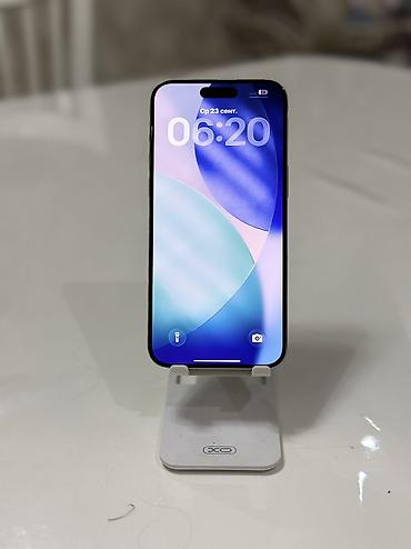 iphone 10 bazar: IPhone 15 Pro Max, Б/у, 256 ГБ, Natural Titanium, 85 % — 2