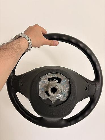 opel disk r16: BMW sükan çarxı – çoxfunksiyalı, dəri örtüklü - Marka/model: BMW — 2