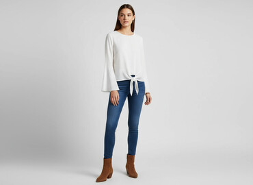 Bluzki: H&M, Bluzka damska, rozmiar S