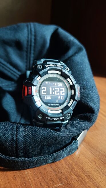 электронные часы casio: Спорттук сааттар саат, Casio (G-Shock), Таймер жана секунда өлчөгүч, Суу өткөрбөөчү, Унисекс