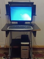 Monitorlar: Masaüstü kompüter dəsti Tərkib: - BEKO sistem bloku - Ön paneldə