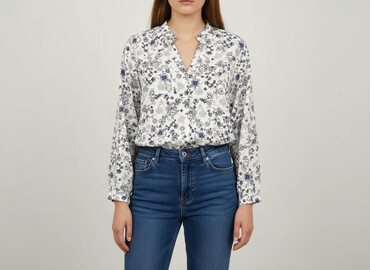 koszula z piórami mohito: Mohito, Women's blouse, size M