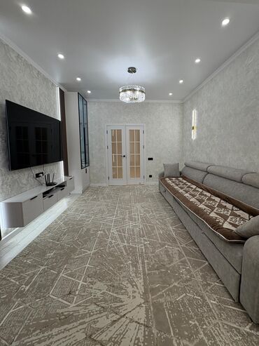 купить квартиру в микрорайоне бишкек: 3 комнаты, 100 м², Элитка, 7 этаж, Дизайнерский ремонт