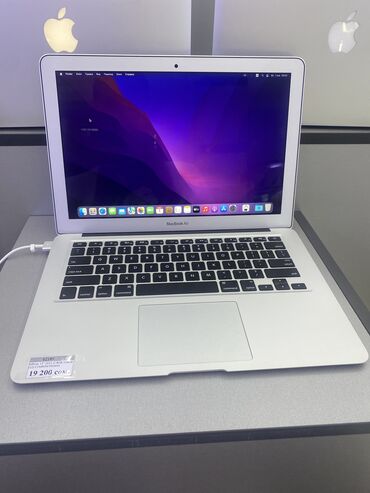 macbook air m3: Ноутбук, Apple, 8 ГБ ОЗУ, Intel Core i5, 13.3 ", Б/у, Для несложных задач, память SSD