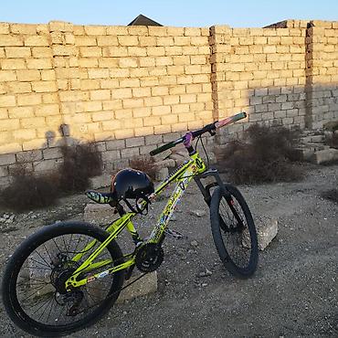 neon baligi: Dağ tipli velosiped – uşaq/yeniyetmə ölçüsü - Rəng: parlaq neon-sarı — 1
