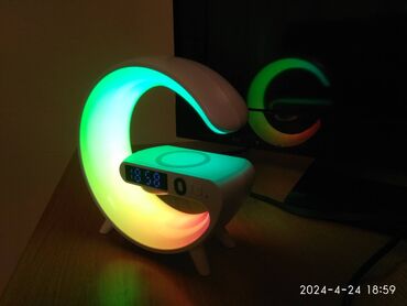 света музыка: Умный ночник светильник G6-мини с Bluetooth-колонкой беспроводной