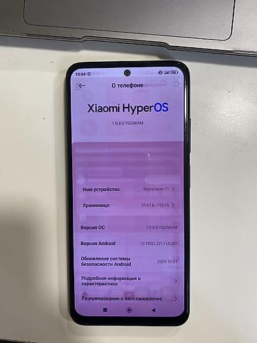 Redmi, Redmi Note 11, Б/у, 128 ГБ, цвет - Синий, 2 SIM