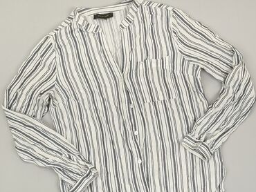 elegancka biała koszula: Koszula Primark, L (EU 40), Wiskoza, stan - Idealny